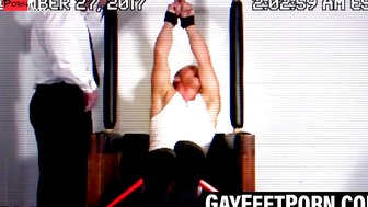 Foot Domination - Mistress Reduces Submissive Slave To Hysterical Laughter