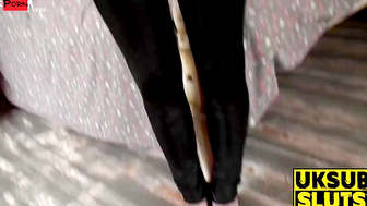 UK Sub Slut's Big Boob Blonde Gets Rough Sex & Domination in Bondage Dungeon