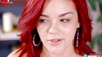 Latino Lust - Curvy Babe Lexie Vixx Gets Fucked Hard And Swallows A Huge Load