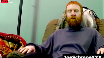 Mature Beard Drains Amateur Redhead Pussy in Hardcore Threesome