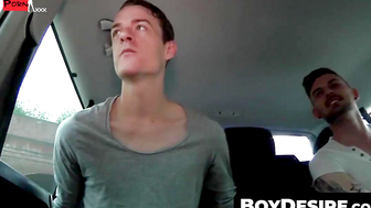 Threeway Rimjob Thrillride on Hard Bodies at Boy Desires