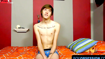 Long Haired Hunk's Solo Masturbation Session