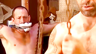 KINKY MECHANIC - Chains & Torment HUNK with Sexual Domination