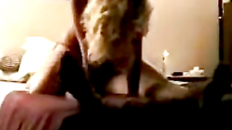 Blondie's Non-Stop Hard Core Ride - Hot Blowjob & Doggy Style Fucking Action