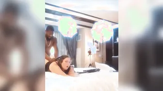 Succulent Samantha can take big black dick