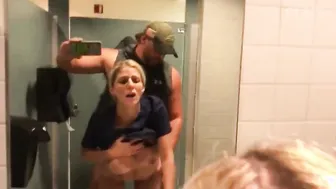 Boss Visits The Beauty Nurse into Hospitals Restroom