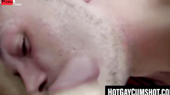 Massive Dick Sucking - Huge Dildo Blowjob & Anal Play With Hot Twink