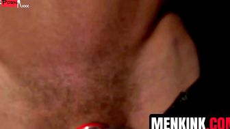 Dominant Top Edges Submissive Bound Hunks - Fetish Fantasy with Rileysmitchell