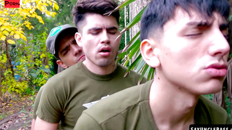 Hot Latino Twinks Fuck Hard In A Threesome