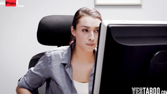 Boss's Big Dick - Secretary Gets A Rough Office Fucking