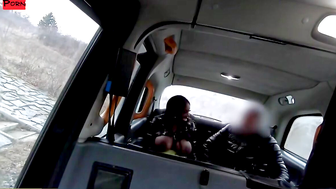 Ebony Mystiques Big Black Booty Gets Fucked in Back Seats of Car