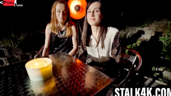 Lesbians Share Their Girlfriend For A Threesome With Big Dick