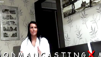 Brunette Babe with Big Dick Sucking & Riding His Slender Body