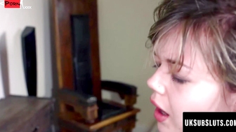 UK Sub Slut MILF Returns For Rough Pornstar Anal Destruction