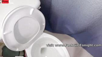 Hot Blonde Babe Shares Bathroom With You And Gives A POV Fuck Before Leaving For Work