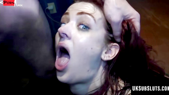 UK Sub Sluts Presents: Skinny Babe Andi Ryes Anal Dominated By BBC