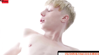 Throated #135 - Horny Twinks Share Dad And Get A Facial