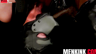 Ass-Fucking Anal Training Session With Puppet Master Devin Lee And His Trainee - Tony Orange