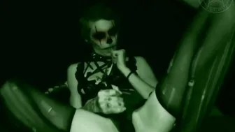 Human Voodoo Doll Creams an Orgasm