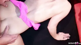 Intense Jizzed Gang Bang Swinger Sex with German cougar Lacy