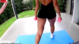 Fitness Guru Personal Trainer - Sweat It Out With This Hot Babe