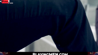 Classy Suited Hunk Compilation with Sock Fetish & Footjob