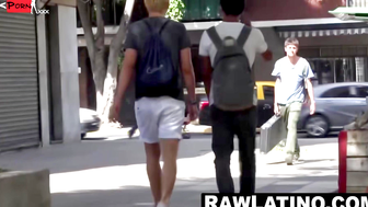 Hot Latin Stud Rides Raw Dick - Bareback Anal Threesome