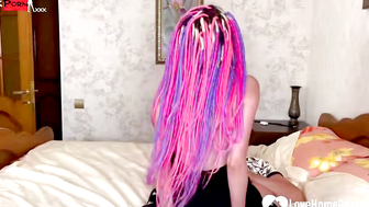 Raver Girl Sucks Dick Like A Goddess - Erotic Blowjob POV