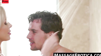 Nina Elle's Dirty Massage - Client Fucks His Masseuse Hard
