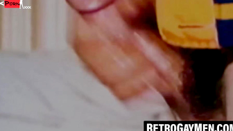 Curvy Hunk Jacks Off With Intense Passion - Hot Stud Stroking His Big Dick