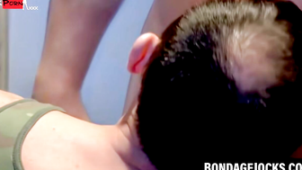 Dominatrix Tyger Santi Fucks Submissive Slave Boy in Rough BDSM Scene