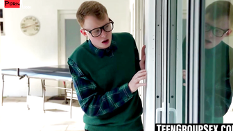 TeensGoHard - Group-Fuck with Spectacles Stud & Friends