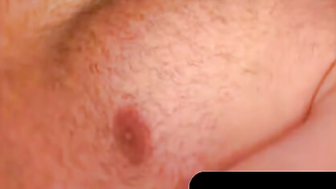 Bald & Big-Dicked Amateur Jerking Off Solo With Massive Load On Plate