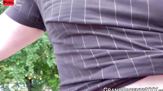 Grandma's Teenage Whore #3 - Old-barely legal Threesome with Mature Minxi & Grandpa