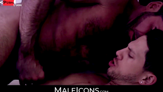 Male Icons Unleashed - Bearded Hunks Fucked Raw