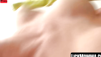 Hot Milf Cougar Pussy Play with Huge Dildo - Hunters Lane & Veronica Avalu