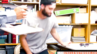 Hairy Ass Thug Gets Raw Anal BareBacking From Officer