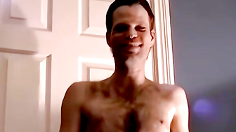 Hirsute Homo Erotica" or "Passionate Solo Mastubation by Big-Dick Gay Guy