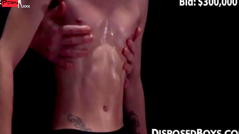 Hardcore Anal Threesome - Elie Bennett & Lance Charge Ride Each Other's Hard Dick