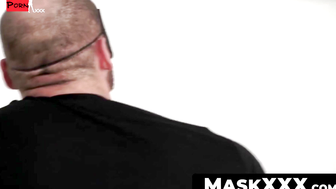 Masked Hunk Wanks Off After Bedtime For His Lover" or "Post Coital Masturbation With A Twist Of Mystery