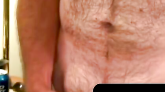 Men's Room Masturbation Sessions #2 (Amateur Mustached Hunk)