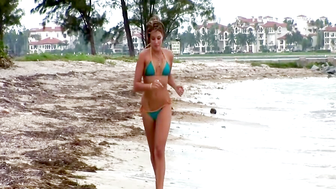 Naughty Nympho - Beach Babe Strips Down to Show Off Her Perfect Body