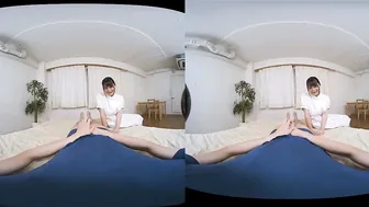 【無】[VR] 献身的な看病をしてくれる爆乳ナース 美雲あい梨 two