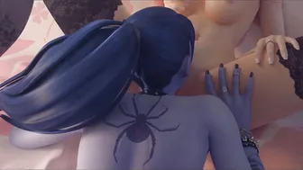 Animated 3D: Overwatch D.va Mercy Tracer Widowmaker Compilation Uncensored Animated