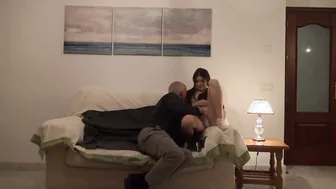 Shes desperate for a granddaddy to nailed