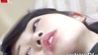 Asian Babe's Wet Panties - Close-Up Cam Captures Girl Rubbing Boobies & Clit