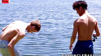 Step-Dad's Hot StepSon Gets Fucked By Dad And His Buddy