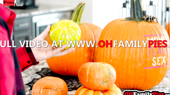 Pumpkin Pie Creampies #2 - Step-Mom's Wet & Mouthwatering Holes