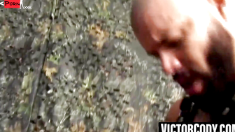 Bald Gay Dude Swings His Ass For A Hardcore Anal Fuck