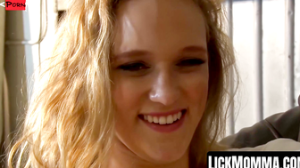 Stepsisters Share Their Boyfriend - Step-Mother Loves To Watch